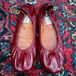 Lanvin ballet flats size 37 EU